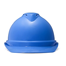 梅思安 V-Gard豪华型安全帽 (蓝) 超爱戴  10172480